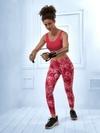 Lyra Cotton Low Impact Sports Bra - Non Padded, Wire Free, Comfortable Activewear for Yoga & Gym (Peach Blosoom)