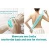 Royal Time Multicolor Silicone Body Brush and Bathing Brush for Men and Women (Pack of 2)
