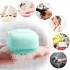Royal Time Multicolor Silicone Body Brush and Bathing Brush for Men and Women (Pack of 2)