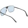 IDOR UV Protection Retro Square Full Frame Blue Sunglasses Men & Boys | 3338-C4