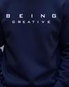 Ausk Men Full Sleeve Round Neck Printed Sweatshirt( Blue ) Non Returnable