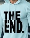 Ausk  Men's Printed Full Sleeve Hooded Tshirt/Tshirt For Men ( Sky Blue) (Non Returnable)
