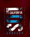Ausk Men's Printed Full Sleeve Hooded Tshirt(Cotton Blend Fabric)(Maroon)