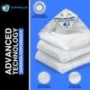 TUFFPAULIN 12FT X 10FT 120 GSM Silver Tarpaulin Tirpal