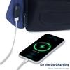 Carriall Columbus Blue & Black Smart Laptop Backpack