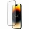 eZell APPLE IPHONE 15 FULL TEMPERED GLASS By G-TEL (2 Packs), ESD Anti-Static, Sensitive touch Edge to Edge Full Glue Tempered Mobile Screen protector with Wet & dry Wipes (Black)