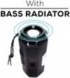 BS Power Bluetooth Speaker High Bass with Disco Lights EZ690-Beasty Black