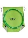 Fitfix Plastic Pe Multicolor Collapsible Travel Helix Sports Hula Hoop Exercise Fitness Playing Ring - 36 Inch (Pack Of 5)