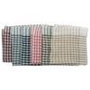 Home One Cotton Assorted Checked Duster 40 X 40 (Pack of 6)