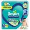 Pampers All Round Protection Diaper (42 pants,  M, 7-12 kg)