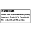 McCain French Fries 1.25 kg