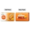 Godrej No.1 Sandal and Turmeric Bath Soap 150 g (Pack of 4)
