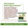 Organic Tattva Whole Black Pepper 100 g