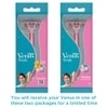 Gillette Simply Venus Manual Shaving Razor 3 Blades for Women