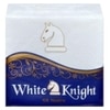 White Knight 1 Ply Mini Paper Napkins 23x21.5 cm (100 pcs)