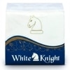 White Knight Cocktail Paper Napkins 30x30 cm (100 pcs)