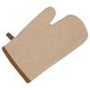 Dreamline Essentials Beige Cotton Solid Oven Glove 28x18 cm