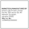 Chemist At Play Oil and Acne Control Face Wash 100 ml