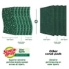 Scotch-Brite Stainless Steel Scrub and Scrub Pad (1pc + 1 pcs) (6.9 cm x 10.1 cm)