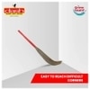 Dash Broom Grass Broom - Pack of 2, Natural Grass Broom for Daily Use with Plastic Handle, Long lasting and Durable Jhadu