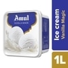 Amul Vanilla Magic Ice Cream 1 L (Tub)