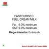Amul Gold Full Cream Milk 1 L (Pouch)