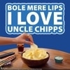 Uncle Chipps Plain Salted Potato 80 g