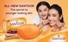 Santoor Sandal & Turmeric Soap 125 g (Pack of 4)