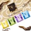 AIRGANIC Aroma Combo Offer: Oud Wonders |Pack 3| Aroma with Essential Oils in Glass Bottle with Wooden Diffuser Lid| Car Hanging Accessories| Car Accessories Interior