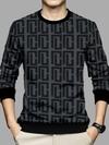 KAJARU Men Printed Round Neck Polyester Grey T-Shirt
