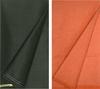 KUNDAN SULZ GWALIOR Men Grey & Orange Solid Cotton Blend Shirt & Trouser Fabric