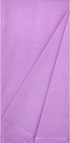 KUNDAN SULZ GWALIOR Men Grey & Purple Solid Polyester Blend Shirt & Trouser Fabric