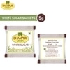 Dhampur Green White Sugar Sachets 5g (200pcs) -1KG pack
