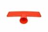 LADWA Red Plastic Cone Sign Plate | Blank Traffic Safety Display Plate