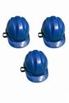 LADWA 10 Pcs Blue Heavy Duty Safety Director Helmet Head Protection for Outdoor Work Head Safety Hat with ISI Mark (Pack of 10)