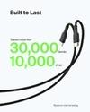 Belkin USB Cable USB-C To USB-A Braided 6.6 Feet (2M) Fast Charging Type C Cable, For iPhone 15 Series And Other USB-C Devices, Tough And Durable, 15W PD, USB-IF Certified - Black