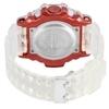 Acnos Digital Red Dial White Strap Watch For Men - (LED/GEO-RED)