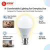 KWW 9W B22 LED Cool Day White LED Bulb, Pack of 3 | Energy-Efficient LED Lighting | Low Power Consumption | Low Electricity Bill | LED for Bedroom, Home, Kitchen, Bathroom, Washroom, Office