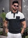 EyeBogler Men's Wear Half Sleeve Regular Fit Polo T-Shirt