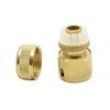 Divine Tree Brass Hose Connector Brass Hose Nozzle Tap Connector For Quick Hose Fitting 1/2 Inch 3/4 Inch Garden Hose Pipe Fitting Pack Of 2