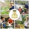 Divine Tree Brass Hose Connector Brass Hose Nozzle Tap Connector For Quick Hose Fitting 1/2 Inch 3/4 Inch Garden Hose Pipe Fitting Pack Of 2