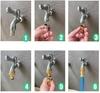 Divine Tree Brass Hose Connector Brass Hose Nozzle Tap Connector For Quick Hose Fitting 1/2 Inch 3/4 Inch Garden Hose Pipe Fitting Pack Of 2