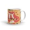 Rish Parin Printed Multicolor Ceramic Coffee Mug, 350 Ml