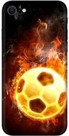 aadia Apple iPhone SE (2020) Matte Vinyl Football Printed Mobile Skin Sticker with Scratch Resistant Lamination