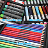 Aditi Toys Color Art Drawing Set 155 Pieces With Acrylic Paint, Colored Pencils, Oil Pastel Crayons, Sketch Pens, Watercolors, Brushes Big Coloring Suitcase, Portable Foldable Design with Carrying Handle and Snap Lock For Boys & Girls 5+ Age (Universe)