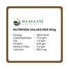 Maagaani stone milled Sprouted Ragi Flour (Madua/Nachni aata)| 100% Natural | Fibre, Protein and Iron Rich Healthy Meal for adults | Nutrient-rich food | Finger Millet Flour- 0.5 Kg