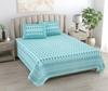 Adelia 280 TC 100%COTTON  DOUBLE KING SIZE BEDSHEET WITH PILLOW COVERS