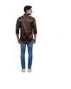 GuptaAmbara Satin Shirt | Brown | S