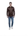 GuptaAmbara Satin Shirt | Brown | S