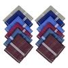 Men's Cotton Handkerchief (Dark Colour) Set of 12